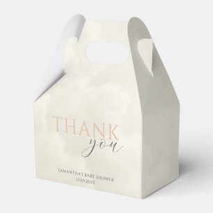 Cloud Nine Modern Baby Shower Thank You Favour Box
