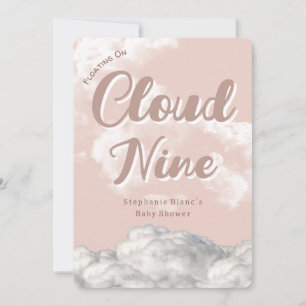 Cloud Nine Sky - Custom Baby Shower Invitation