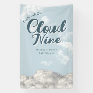 Cloud Nine Sky - Rainbow Baby Shower Photo Wall Banner