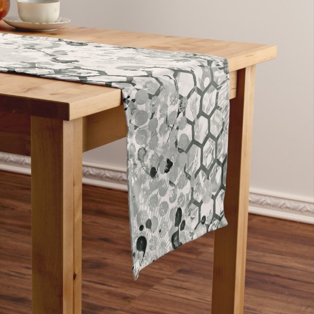 Cloud Odyssey Short Table Runner (In Situ)