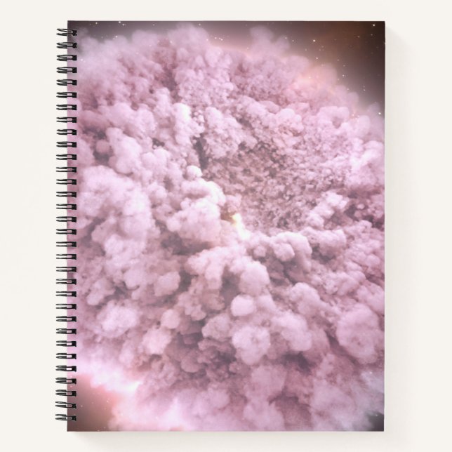 Cloud Of Debris From Two Neutron Stars Notebook (Front)