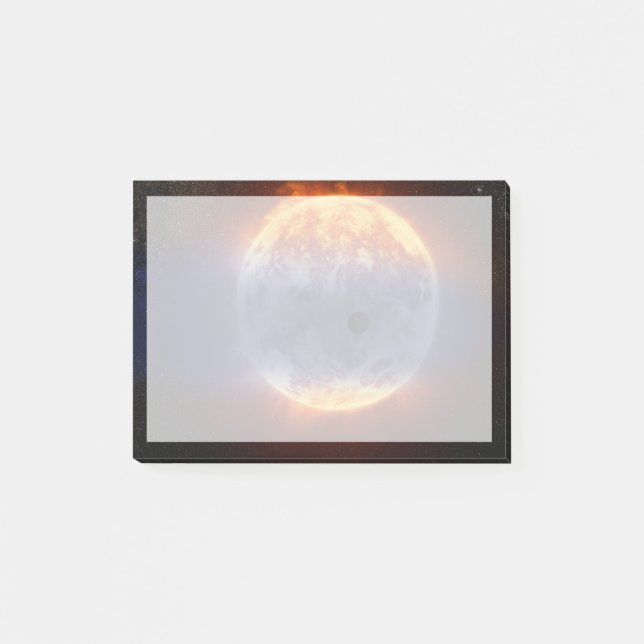 Cloud Of Hydrogen Gas Off Exoplanet Gj 3470b Post-it Notes (Front)