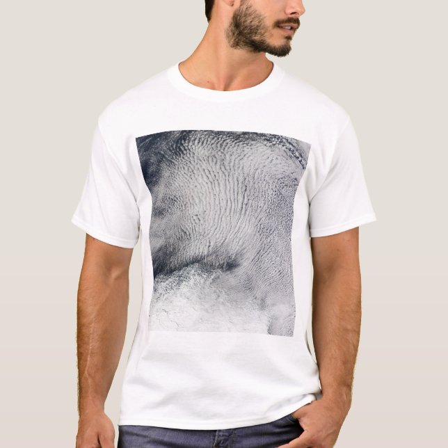 Cloud patterns and sea ice in the Southern Ocea T-Shirt (Front)
