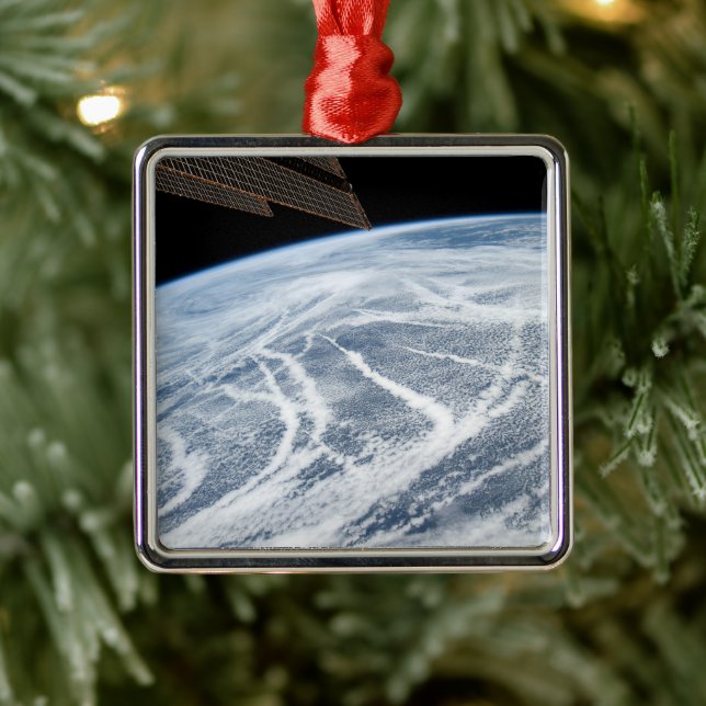 Cloud Patterns South Of The Aleutian Islands. Metal Tree Decoration (Tree)
