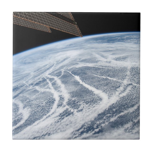 Cloud Patterns South Of The Aleutian Islands. Tile (Front)