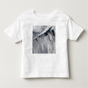 Cloud patterns visible over the Aleutian Island Toddler T-Shirt