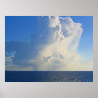 Cloud photography poster