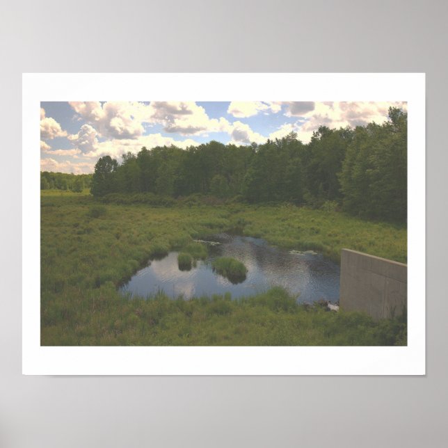 Cloud Reflections Poster (Front)