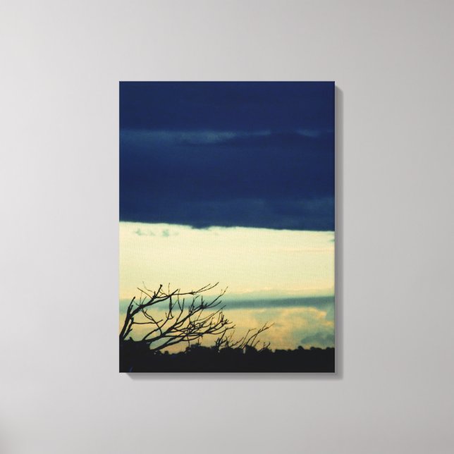 Cloud 'scape Moods Wrapped Canvas (Front)