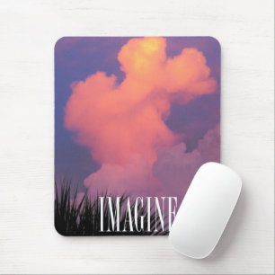 Cloud Shapes Mouse Pad