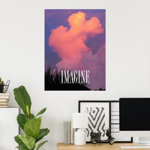 Cloud Shapes Poster