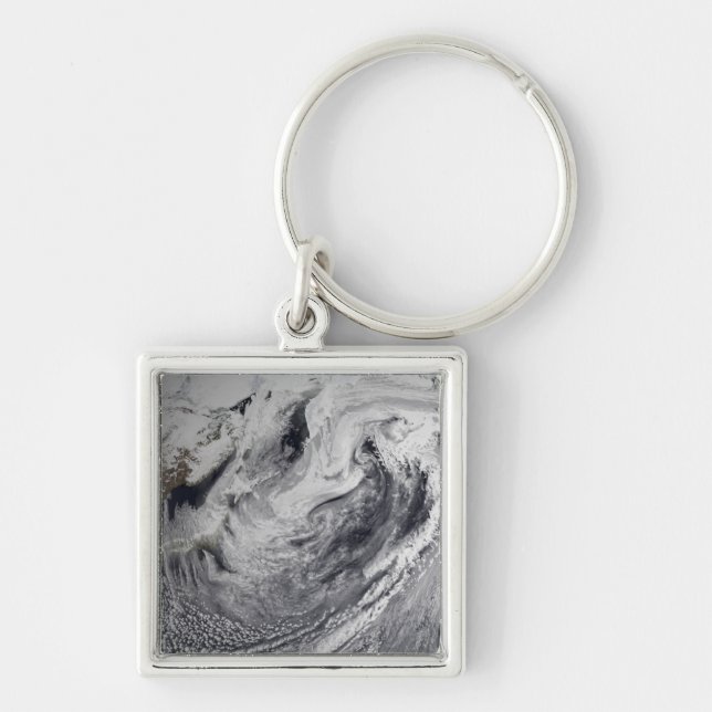 Cloud simulation of a single day key ring (Front)