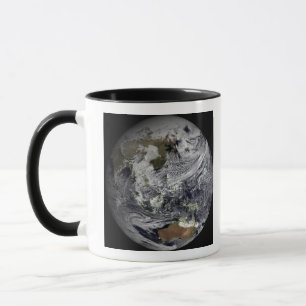 Cloud simulation of the full Earth Mug