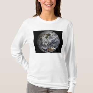 Cloud simulation of the full Earth T-Shirt