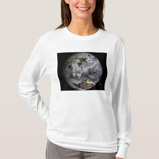 Cloud simulation of the full Earth T-Shirt (Front)