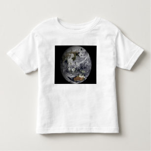 Cloud simulation of the full Earth Toddler T-Shirt