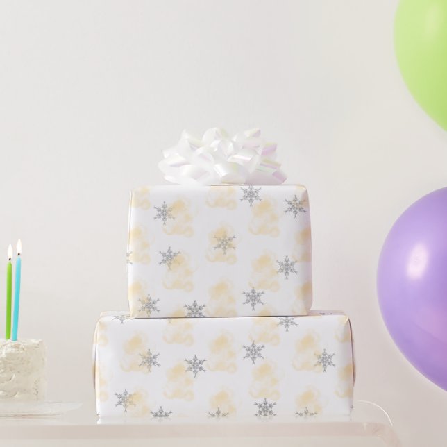 Cloud/Snow Wrapping Paper (Party Gifts)