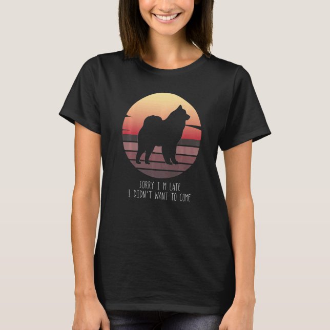 Cloud Spitz German Spitz Retro  14 T-Shirt (Front)