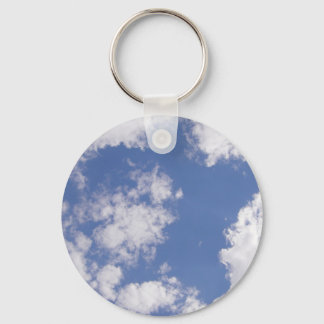 Cloud star - clouds key ring