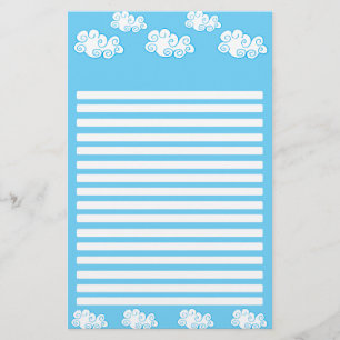 cloud stat stationery