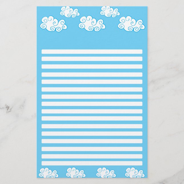 cloud stat stationery (Front)