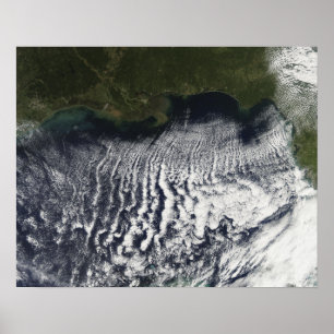 Cloud streets are visible poster