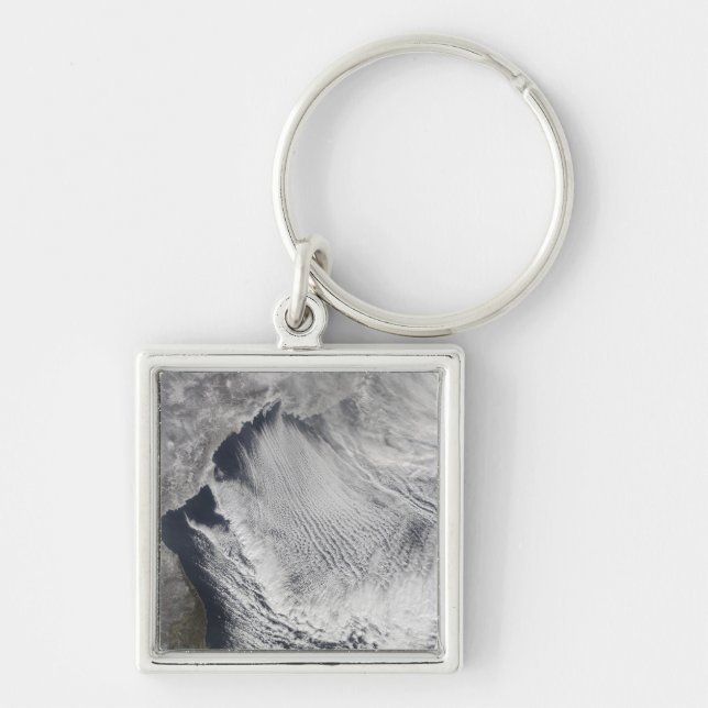 Cloud streets forming over the Sea of Japan Key Ring (Front)