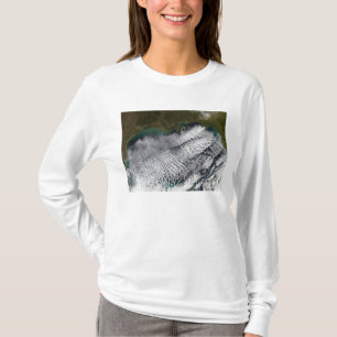 Cloud streets in the Gulf of Mexico T-Shirt