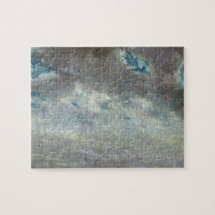 Cloud Study, 1821 (oil on paper on board) Jigsaw Puzzle