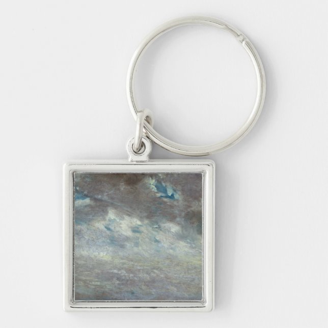 Cloud Study, 1821 (oil on paper on board) Key Ring (Front)