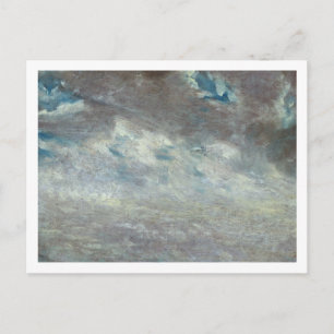 Cloud Study, 1821 (oil on paper on board) Postcard