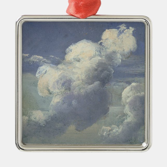 Cloud Study, 1832 Metal Tree Decoration (Front)