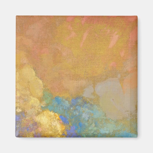 Cloud Study by Odilon Redon Magnet (Front)