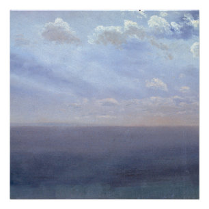 Cloud Study with Sea and Sky – Albert Bierstadt Poster