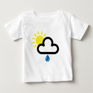 Cloud Sun Rain Symbol Baby T-Shirt
