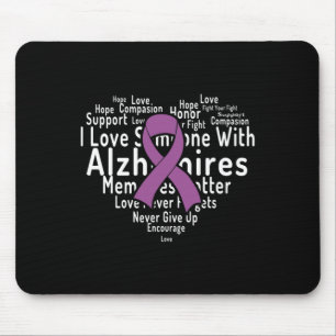 Cloud Support Alzheimerheimer Heimers Awareness  Mouse Pad