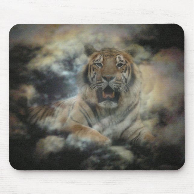 Cloud Tiger Mouse Pad (Front)