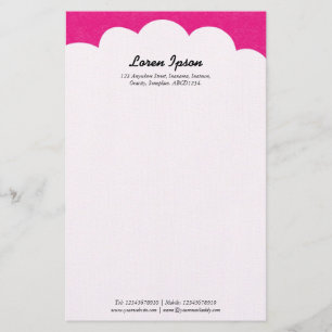 Cloud Top - Crimson Stationery