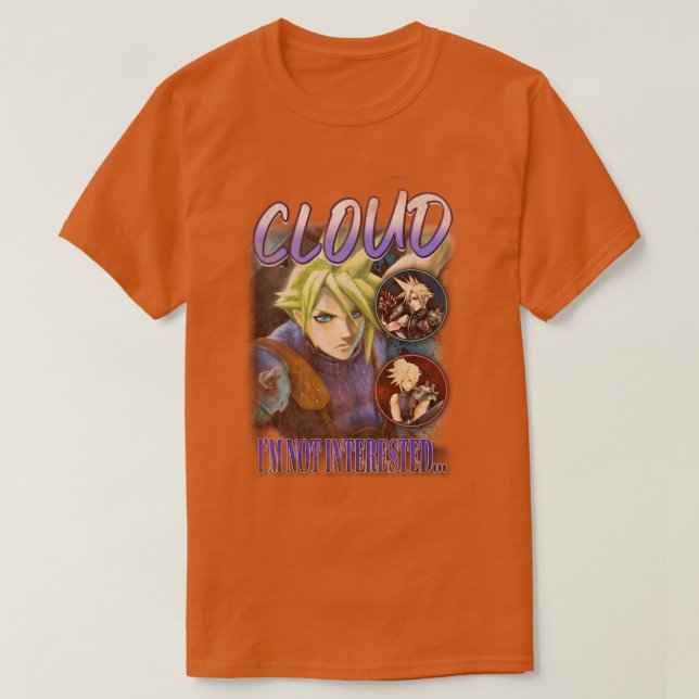 Cloud Vintage Rapper Tee (Design Front)