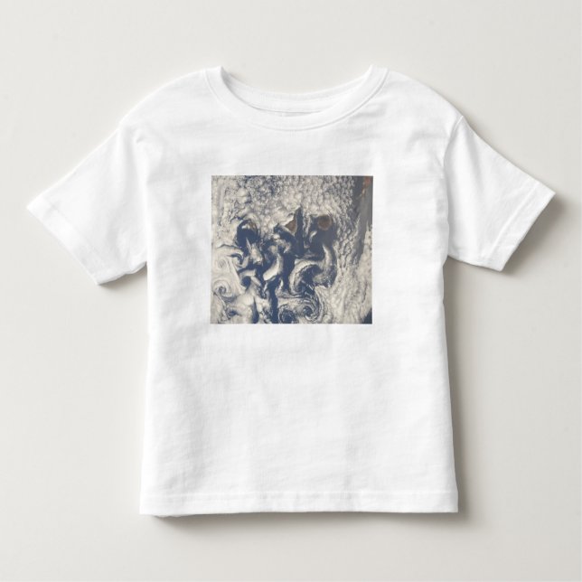 Cloud vortices in the area of the Canary Island Toddler T-Shirt (Front)