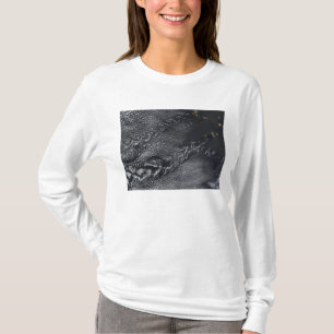 Cloud vortices over the Cape Verde islands T-Shirt