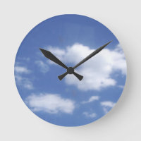 cloud wall clock