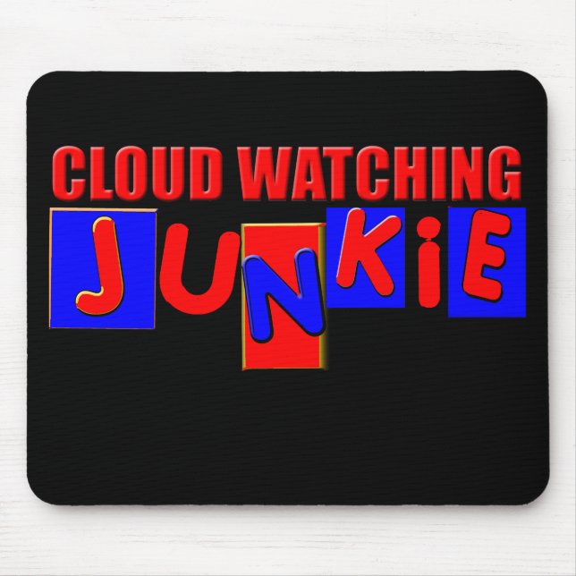 cloud watcher mouse pad (Front)