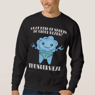 Cloud Wears Thundershorts Science Foggy Sweatshirt