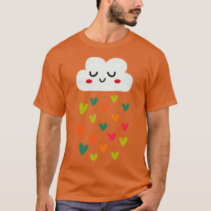 cloud with hearts T-Shirt