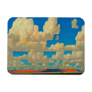 Cloud World by Maynard Dixon Magnet