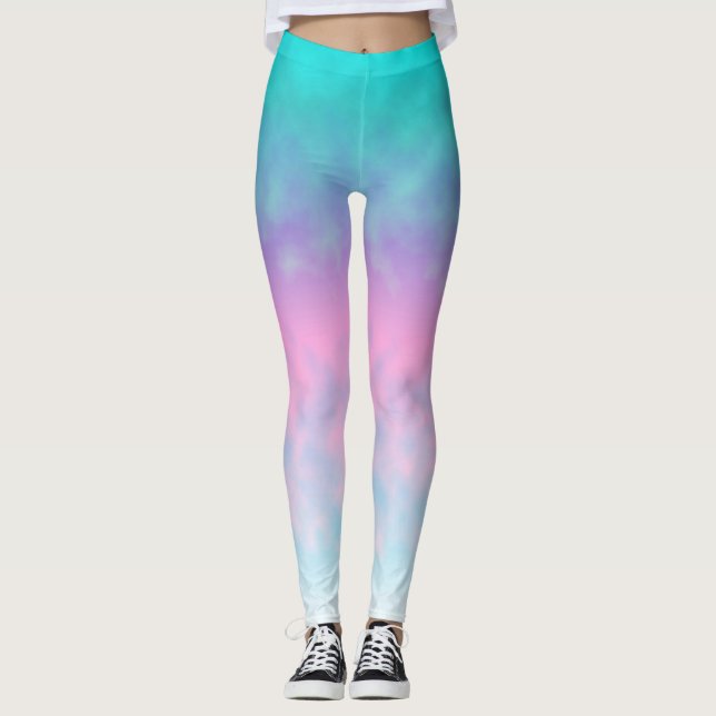 Cloudbreak Pastel Leggings (Front)