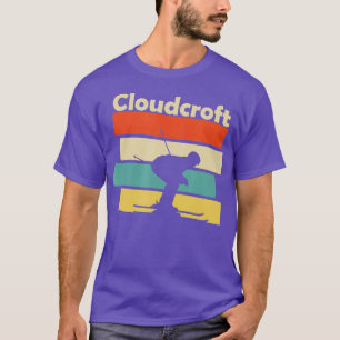 Cloudcroft New Mexico Retro Ski T-Shirt