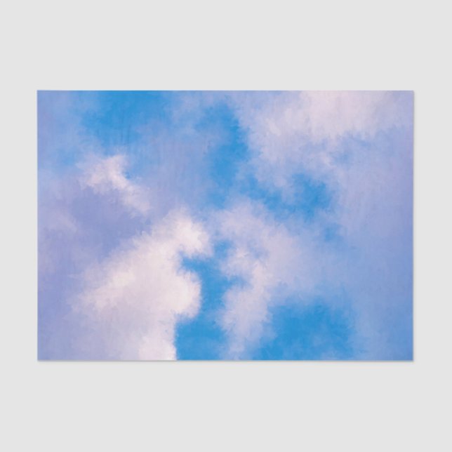 Clouds 10lb Tissue Paper (Front)