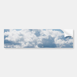clouds-388922 BEAUTIFUL SKY NATURE BLUE WHITE CLOU Bumper Sticker